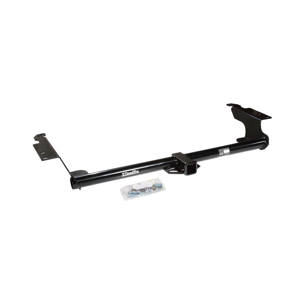 75270 – DRAW TITE Trailer Hitch Rear, Class III Round Tube Welded 2 Inch Receiver 4500 Pound Weight Carrying Capacity...